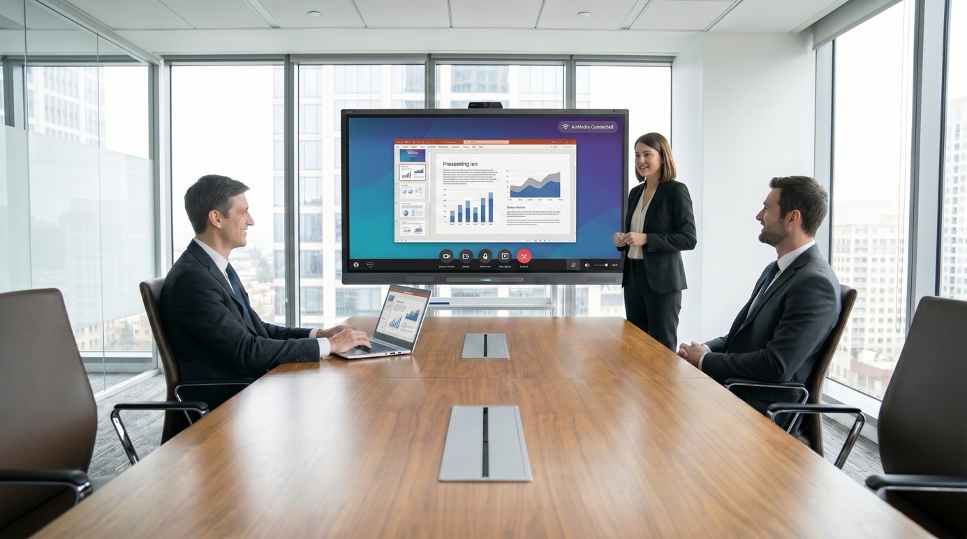 Annotation auf einer Präsentation mit SMART Ink