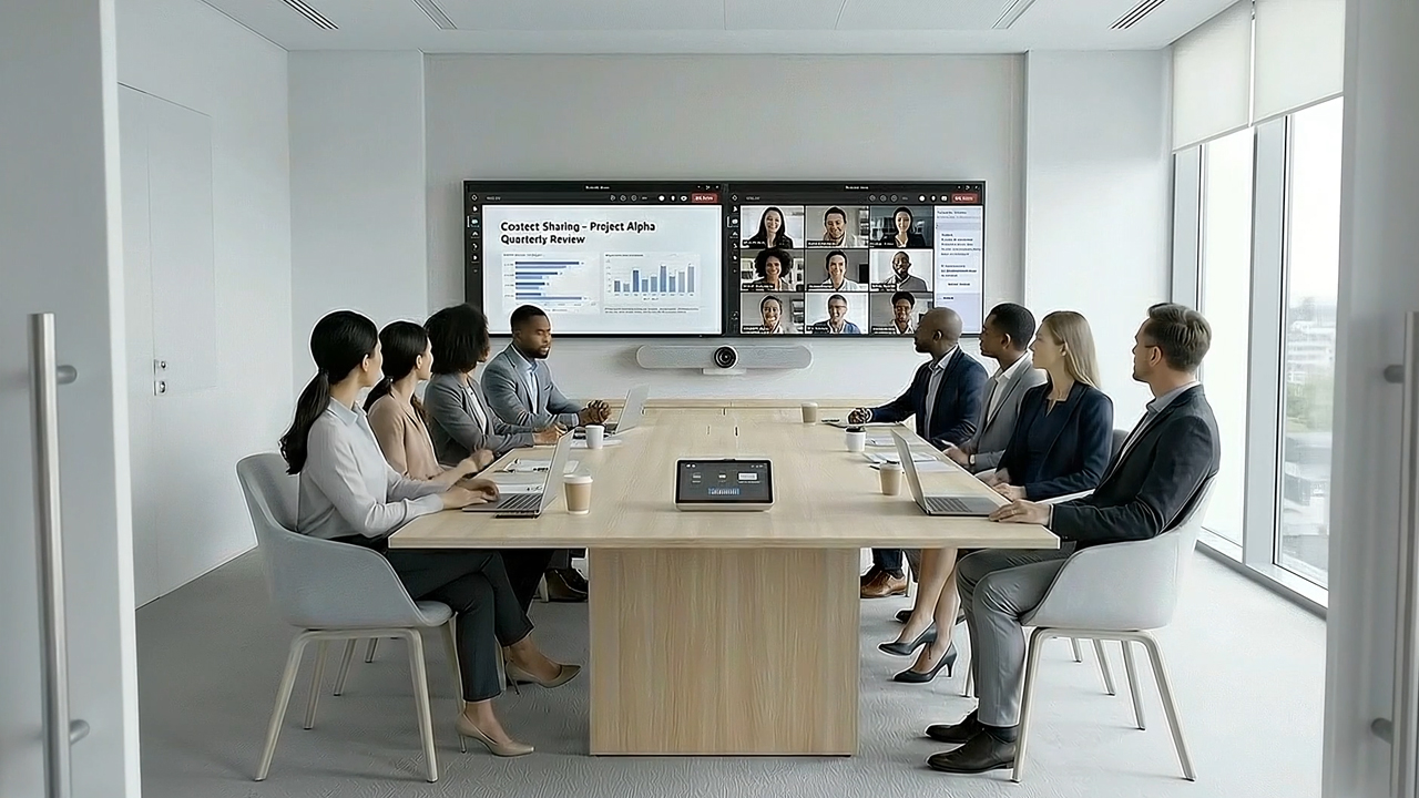 Microsoft Teams FrontRow Layout